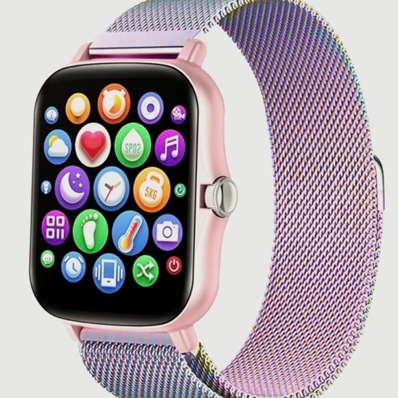 22mm Strap For Amazfit GTS 4/3/2/Mini/stratos 3/2 Metal Magnetic Loop 22mm Watch - Picture 1 of 14